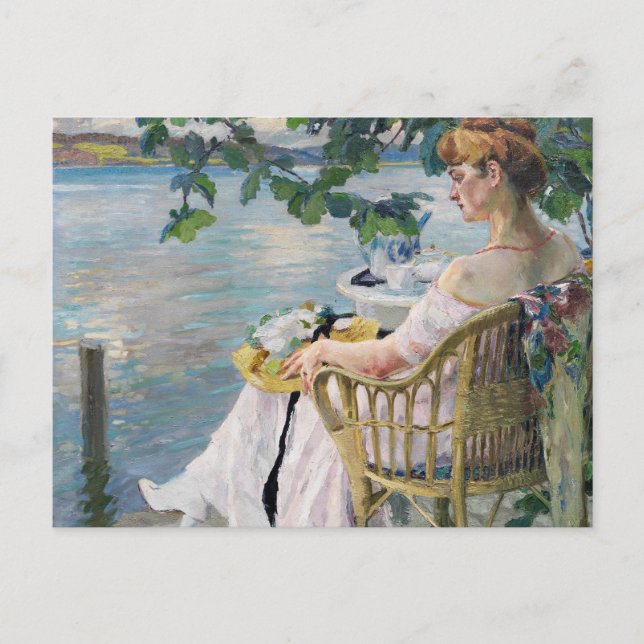 Summer Evening | Edward Cucuel Postcard (Front)