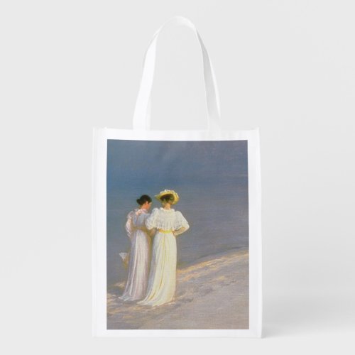 Summer Evening on the Skagen Southern Beach Grocery Bag