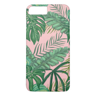 Summer Exotic Green Leaves iPhone 8 Plus/7 Plus Case
