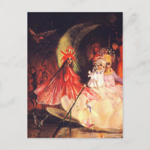 Summer Fairies Holiday Postcard