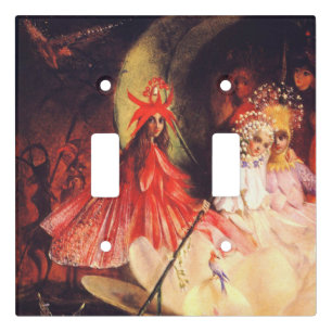 Summer Fairies Light Switch Cover