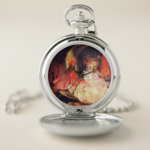Summer Fairies Pocket Watch