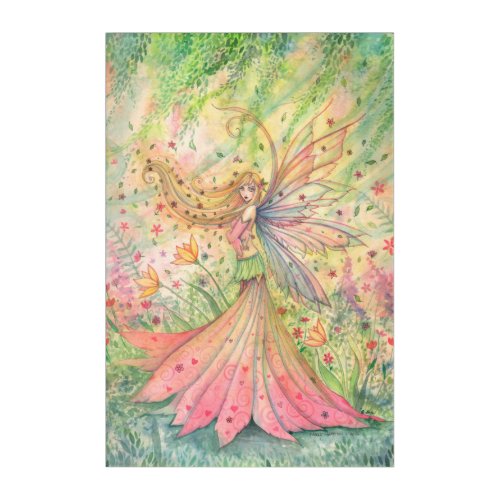 Summer Fairy Fantasy Art by Molly Harrison