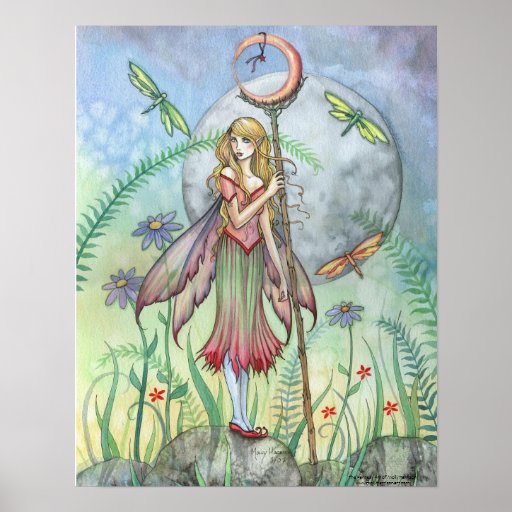 Summer Fairy Poster by Molly Harrison | Zazzle