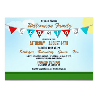 family reunion invitations