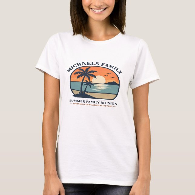 SUMMER FAMILY T-Shirt (Front)