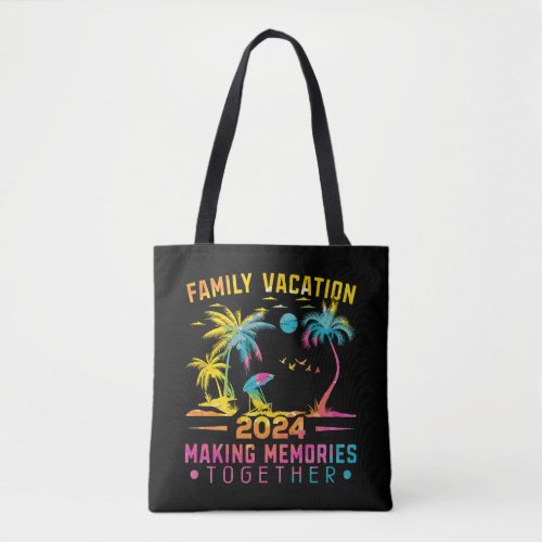 Summer Family Vacation 2024 Tote Bag
