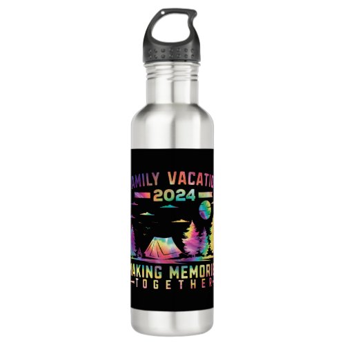 Summer Family Vacation Making Memories Stainless Steel Water Bottle