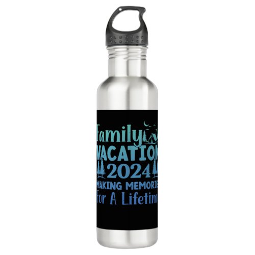 Summer Family Vacation Making Memories Stainless Steel Water Bottle