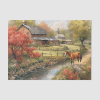 Summer Farm 2 Tissue Paper