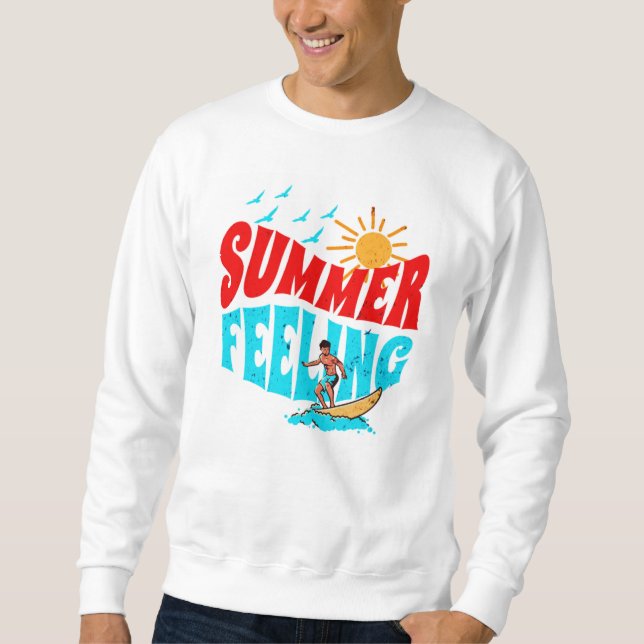 SUMMER FEELING. SWEATSHIRT (Front)