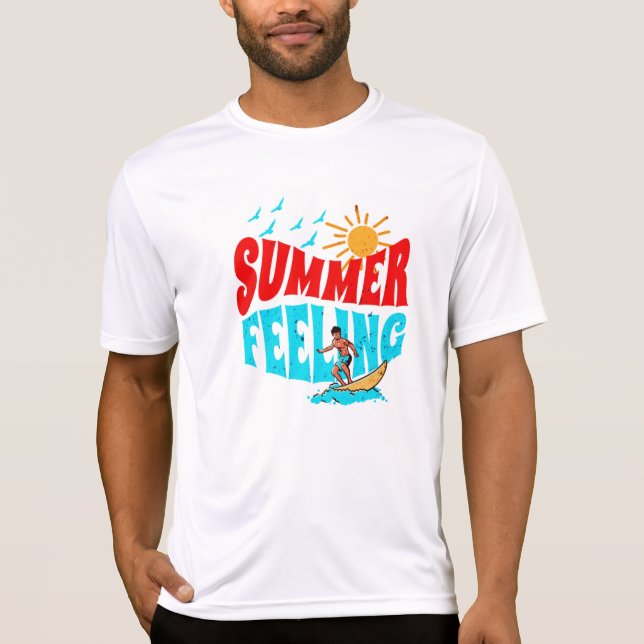 SUMMER FEELING. T-Shirt (Front)