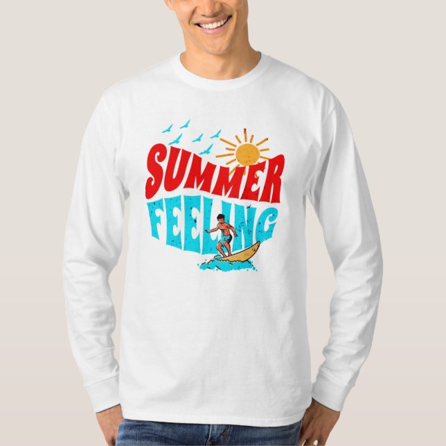 SUMMER FEELING. T-Shirt (Front)