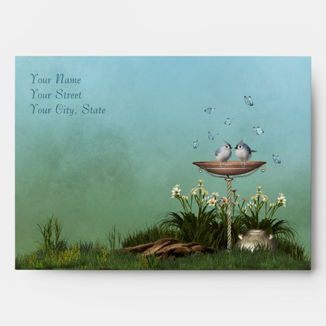 Summer feelings Envelopes A7 (Greeting Cards) (Front)