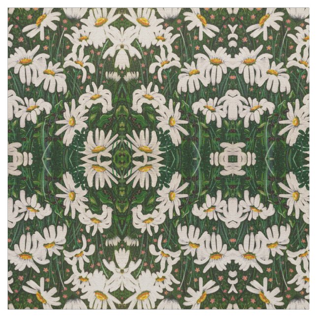 Summer Field Daisy Fabric (Swatch)