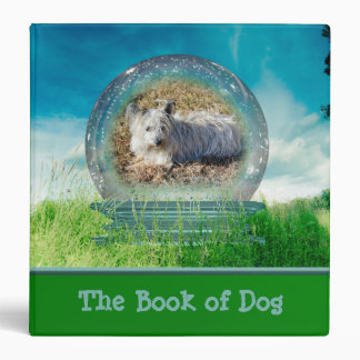 Summer Field Snow Globe Photo Frame 1.5" Binder