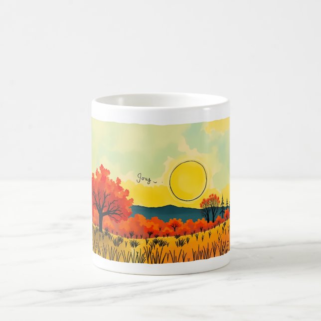summer fields coffee mug (Center)