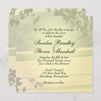 Summer Fields Wedding Invitations