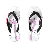 Summer Flamingo: Beach Vintage Illustration.