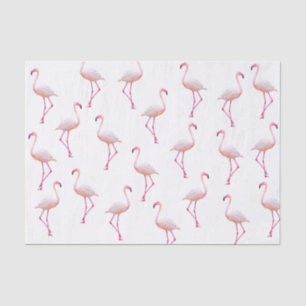 Summer Flamingo Pattern Tissue Paper