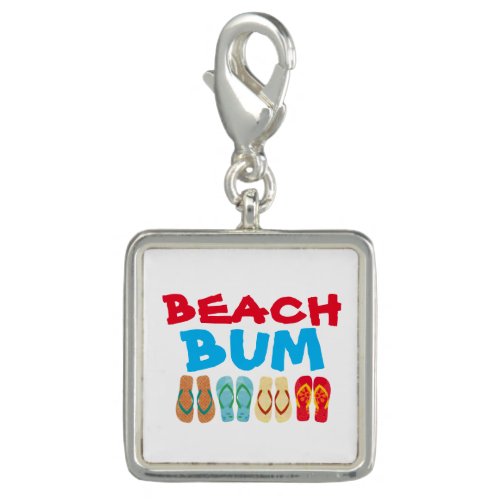 Summer Flip Flops Beach Bum Charm