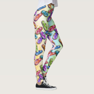 SUMMER FLIP FLOPS LEGGINGS