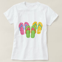 Summer Flip Flops T-Shirt