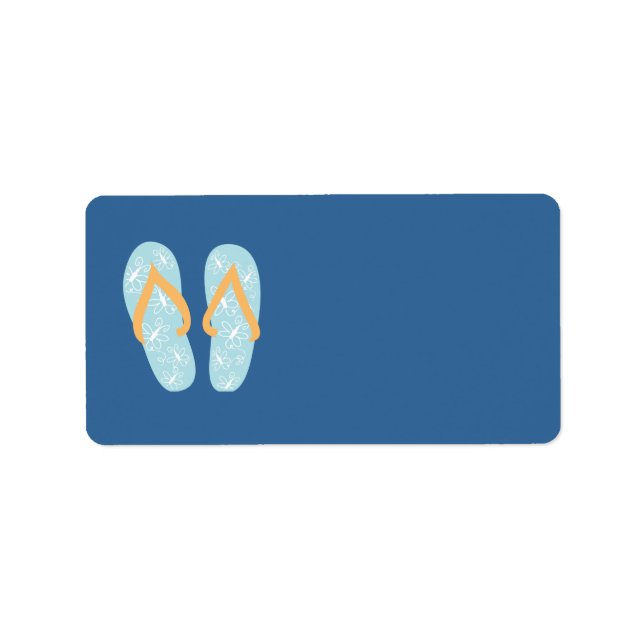 Summer FlipFlops 1 Label (Front)