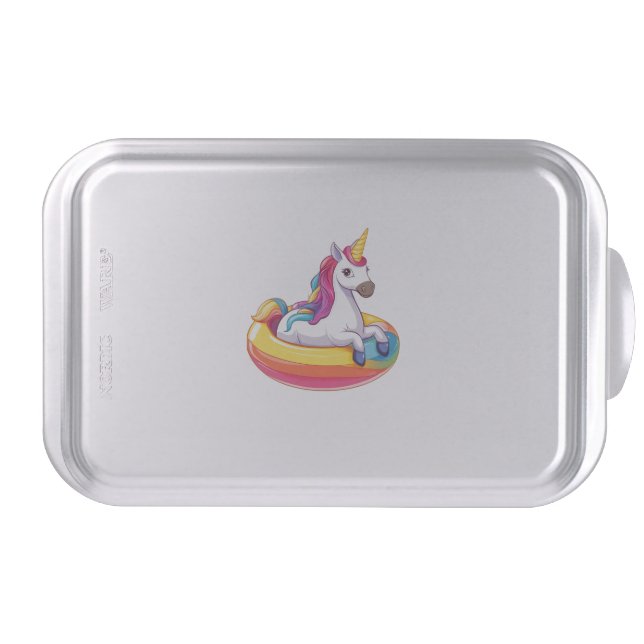 Summer Float Unicorn (1) Cake Pan (Front)