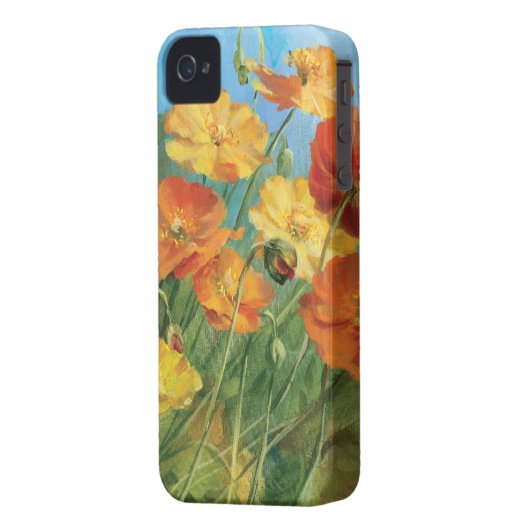 Summer Floral Field Case-Mate iPhone Case (Back Left)