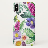 Summer Floral iPhone X case