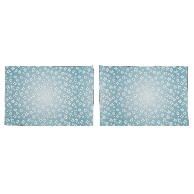 Summer Floral Pillowcase Set – 20"x30" Cushion  (Back-Set)