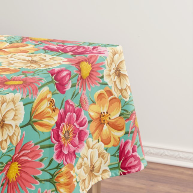 Summer Florals Tablecloth (In Situ)