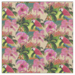 Summer Florida Tropical Sunset Coastal Fabric