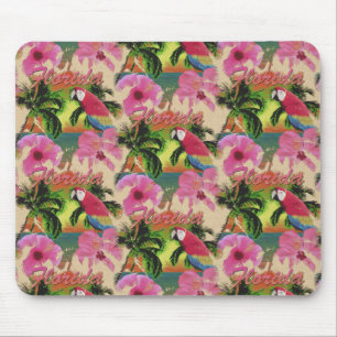 Summer Florida Tropical Sunset Coastal Mouse Pad