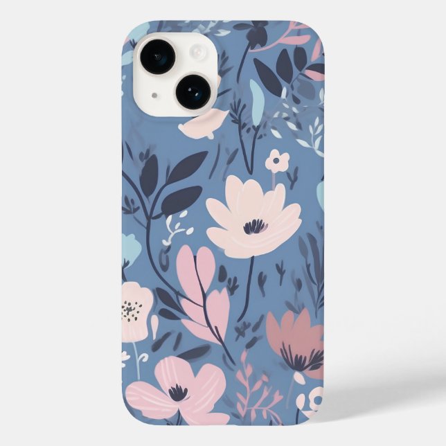 Summer Flower Abstract Case-Mate iPhone Case (Back)