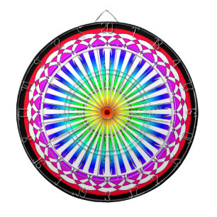 Summer Flower Dart Board
