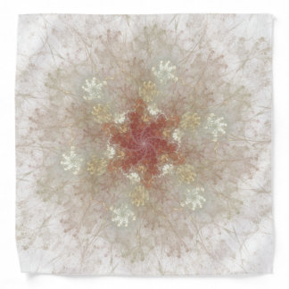 Summer Flower Fractal Bandana