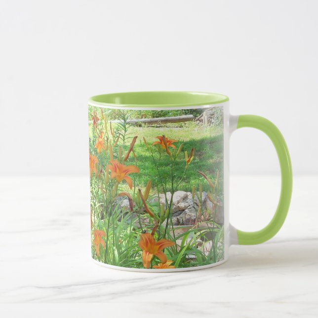 Summer Flower Garden Mug (Right)