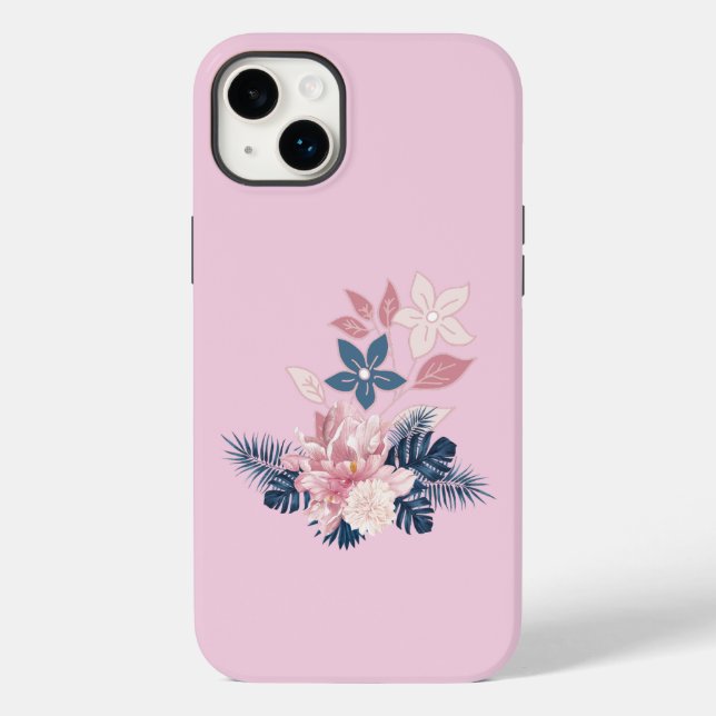 Summer Flower Girly Case-Mate iPhone Case (Back)