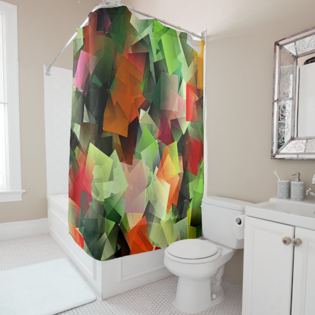 Summer Flowering.... Shower Curtain (In Situ)
