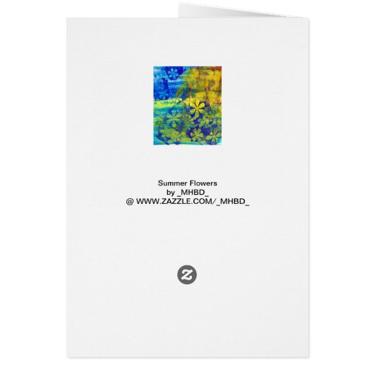 Summer Flowers (Back)