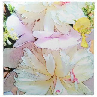 Summer Flowers Cloth Napkin 