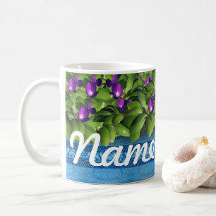 Summer Flowers Floral Personalized Coffee Mug, Cup