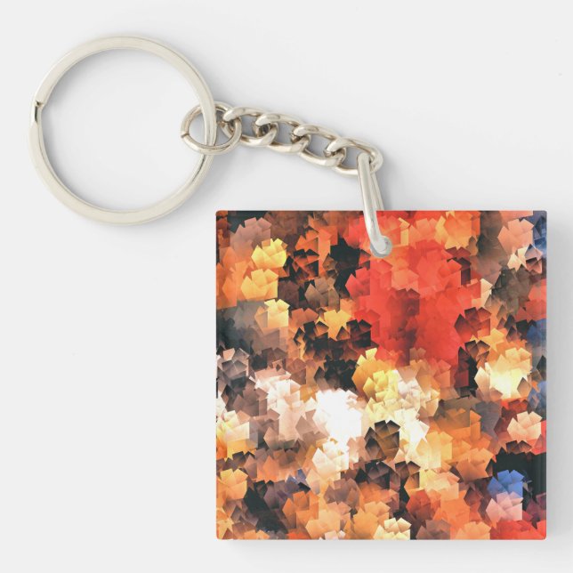 SUMMER FLOWERS KEYCHAIN (Front)