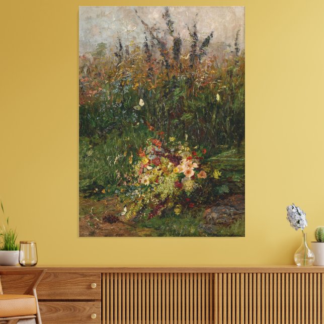 Summer Flowers of the Field Canvas Print (Insitu(LivingRoom))