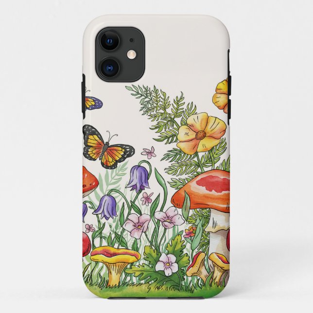 Summer Flowers Phone Case (Back)