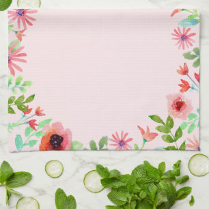 Summer Flowers Towel