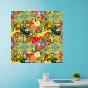 Summer Flowers Wall Decal