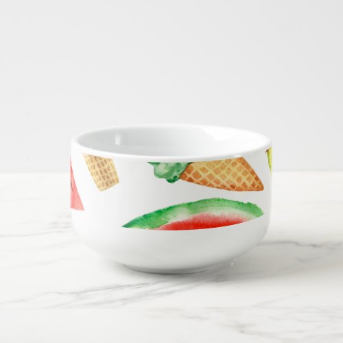 Summer Food Watermelon Ice_cream Soup Mug